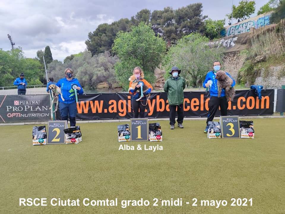 Podium Rsce Ciutat Comtal 2 Mayo 2021